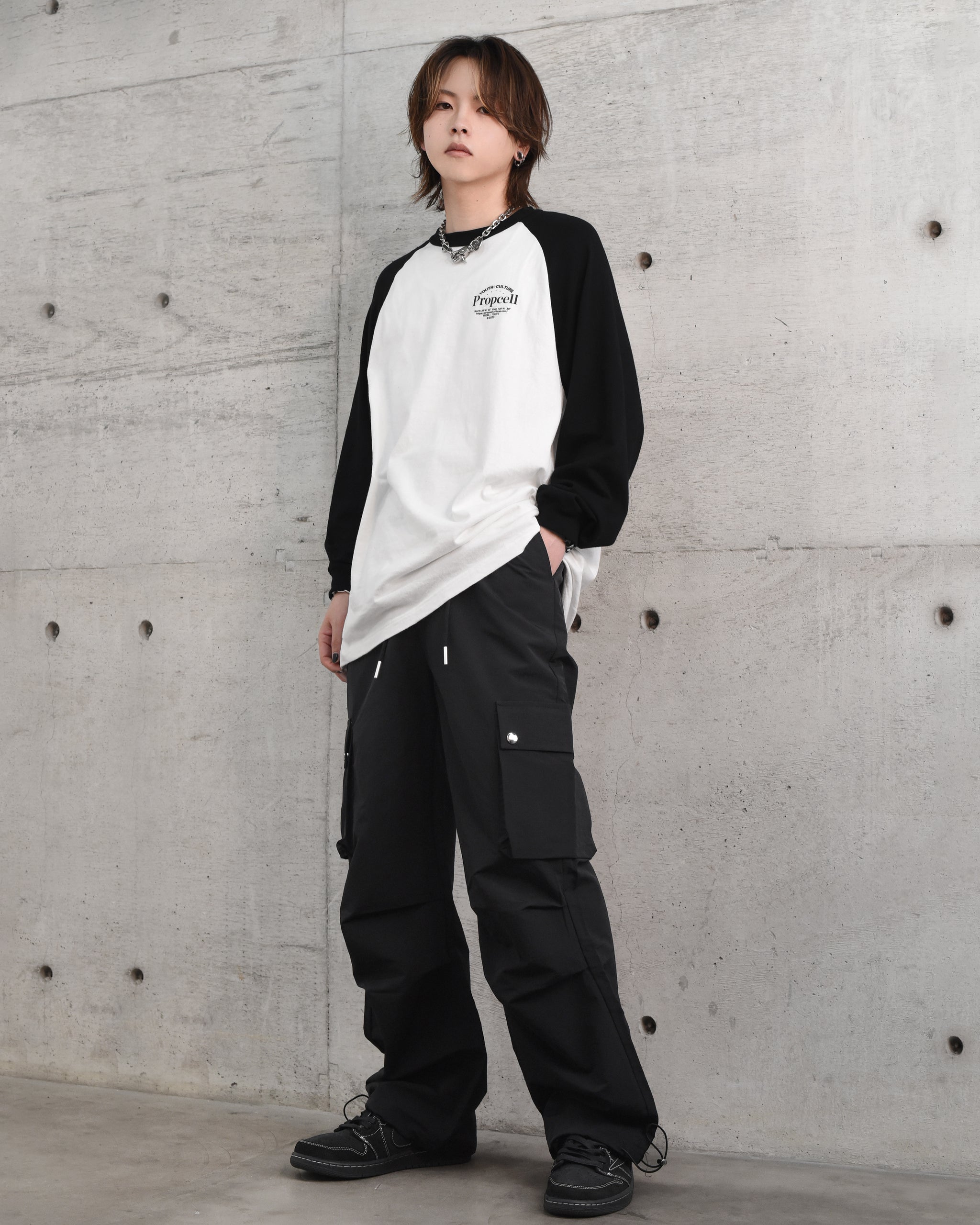 Snap Cargo Pants ブラック – PROPCELL