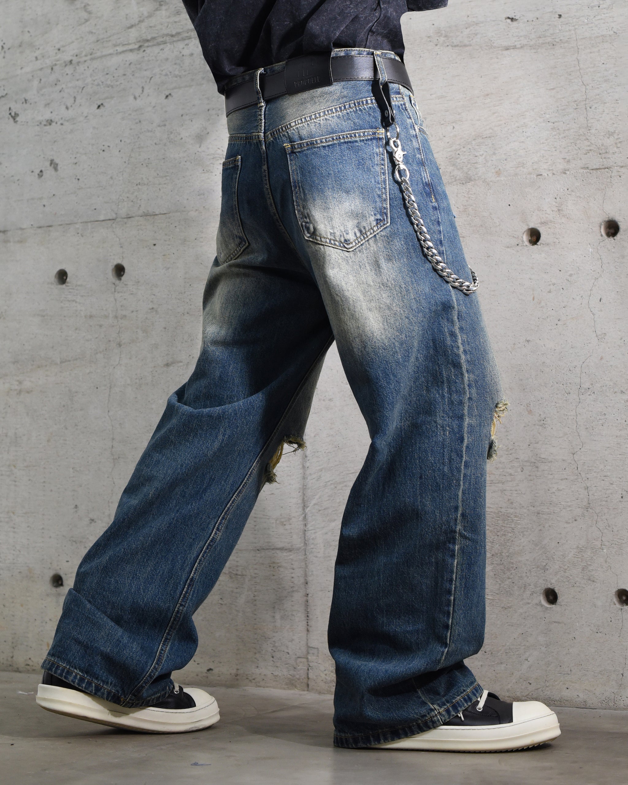 Vintage Damage Denim Pants – PROPCELL