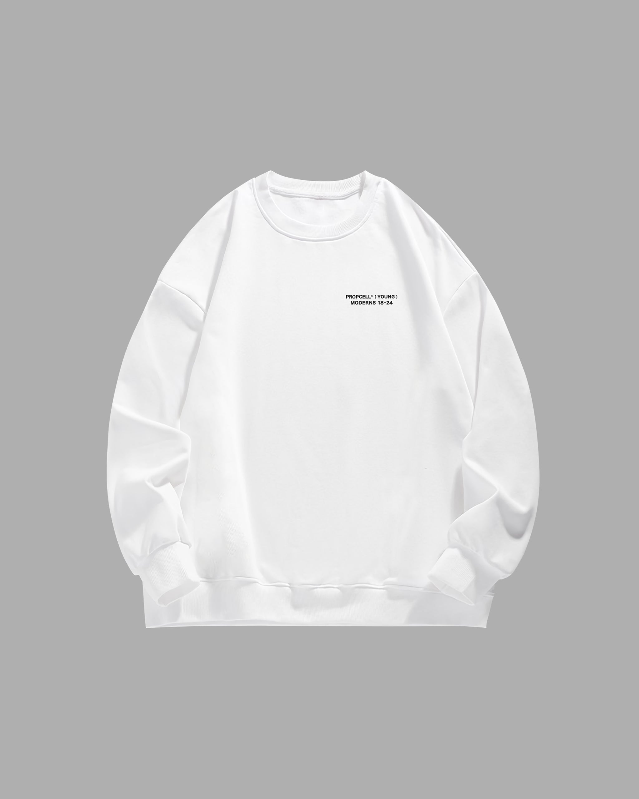ballhalic ホワイト ロンＴ ロングスリーブ（クラシック）Tシャツ （White）| Sunspel