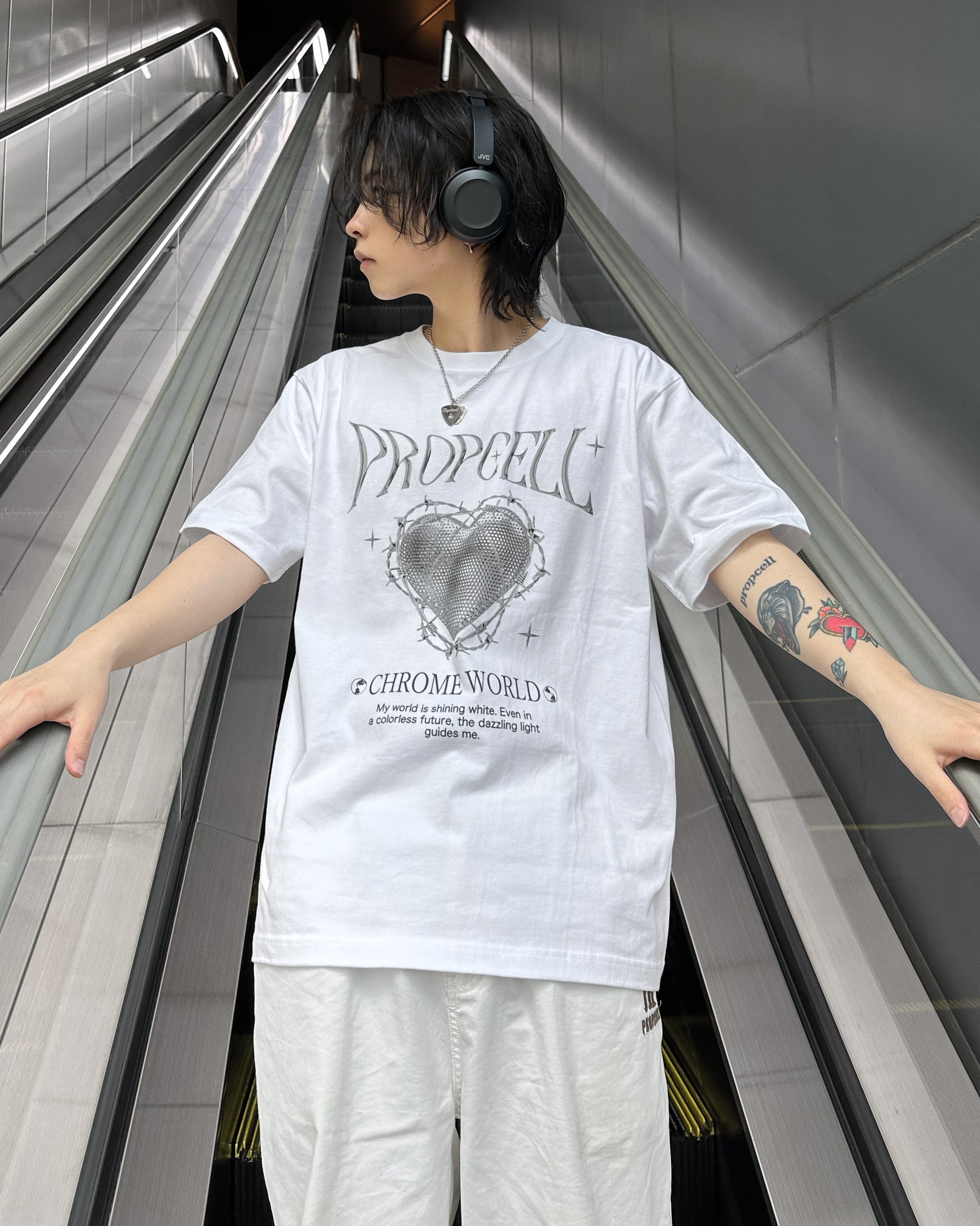 chrome tee ホワイト サイズL | www.innoveering.net