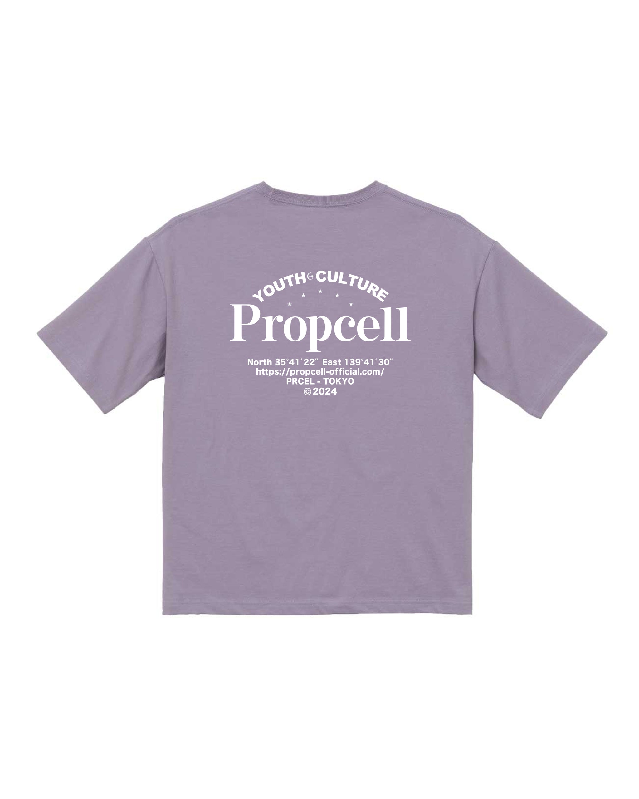 propcell Tシャツ Youth Logo Tee パープル – PROPCELL