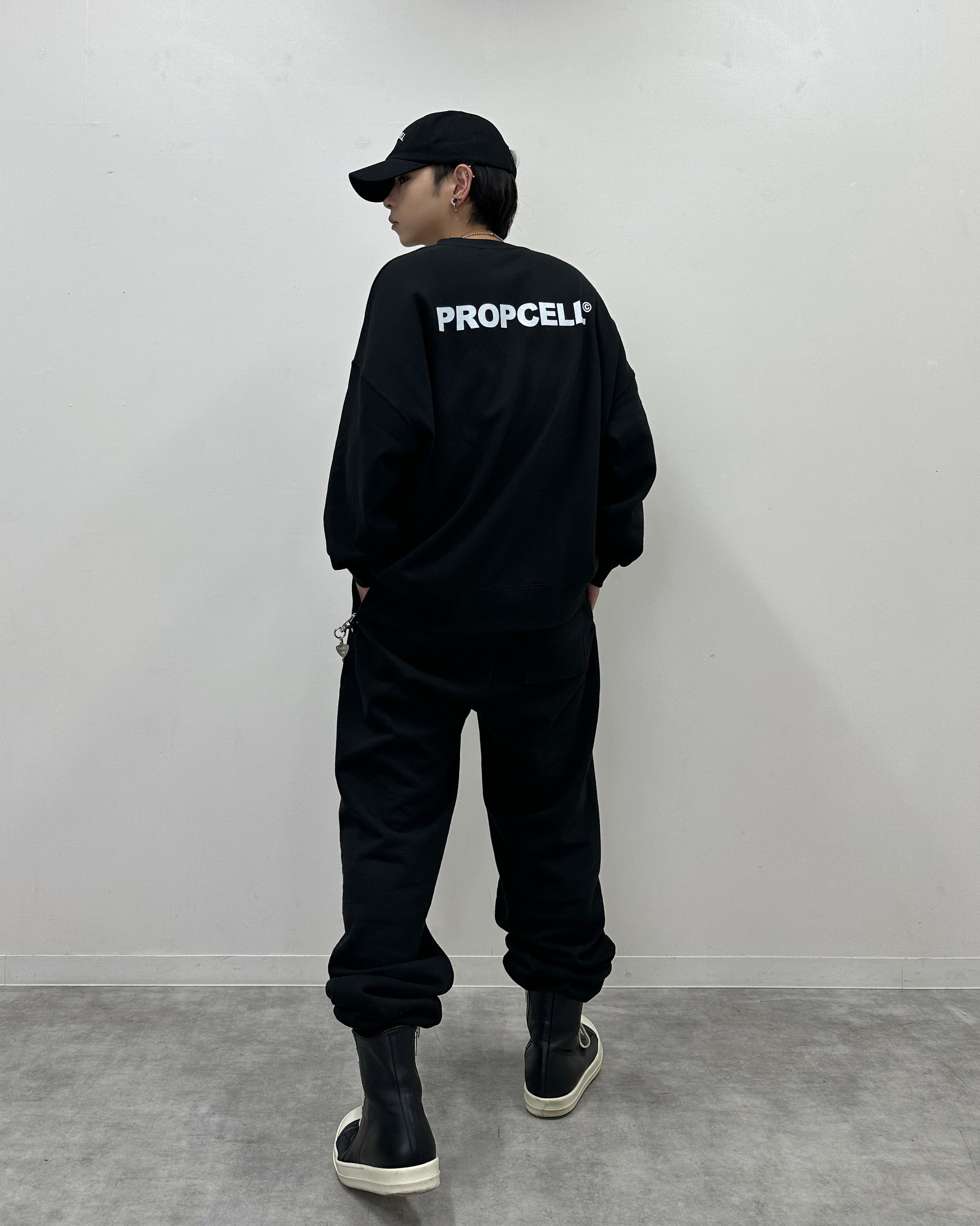 PROPCELL Logo Sweat ブラック