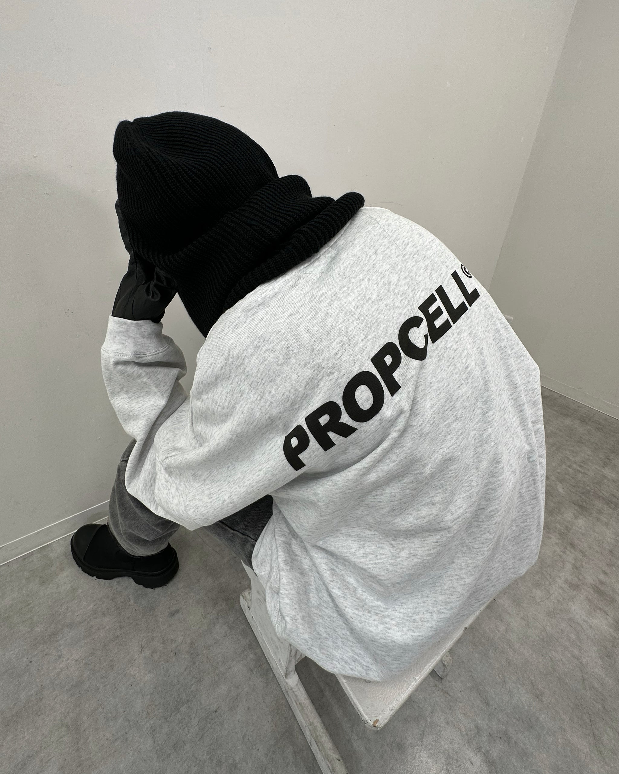 propcell  スウェット PROPCELL Logo Sweat グレー
