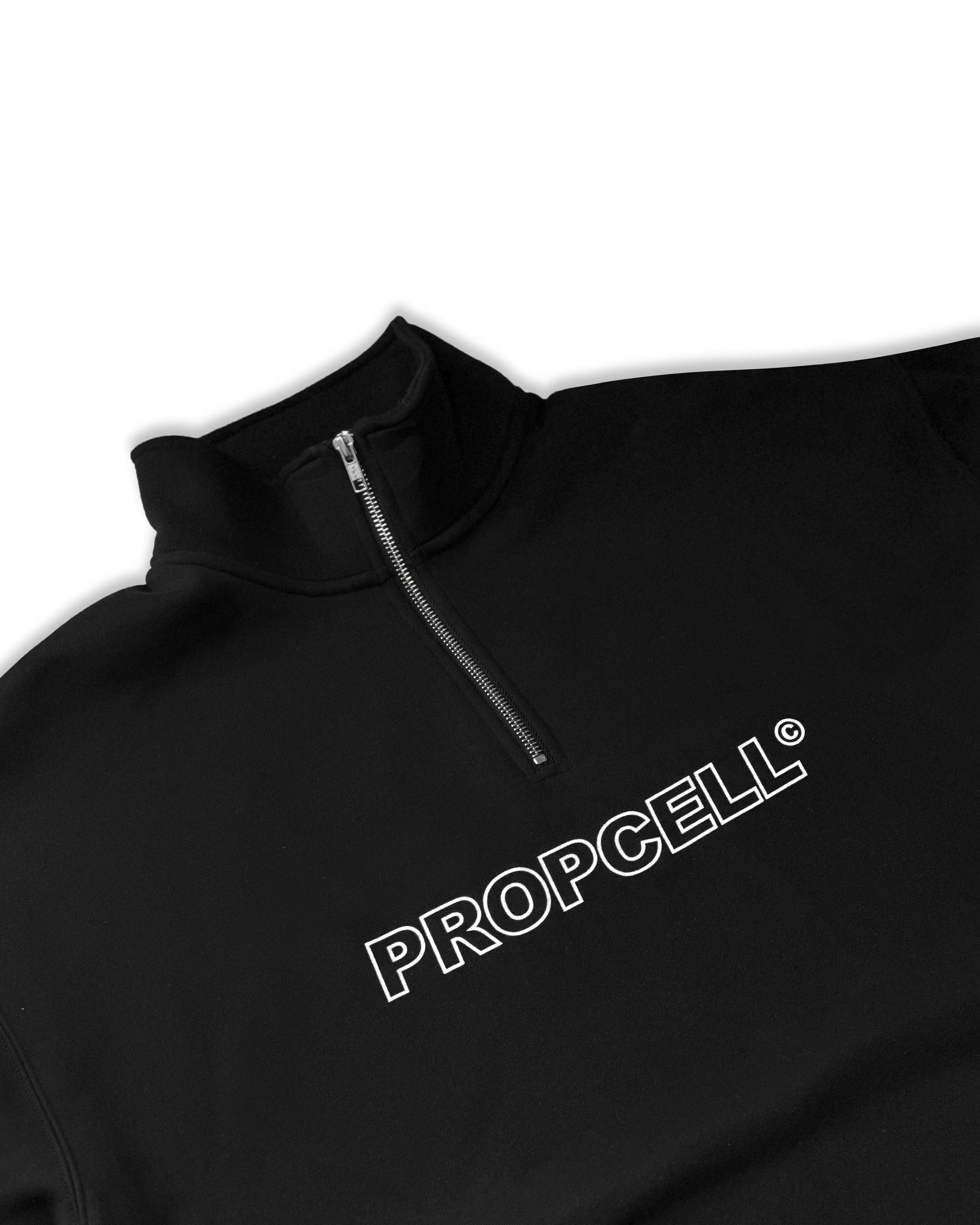 propcell トレーナー 数量限定】Half Zip Trainer ブラック – PROPCELL
