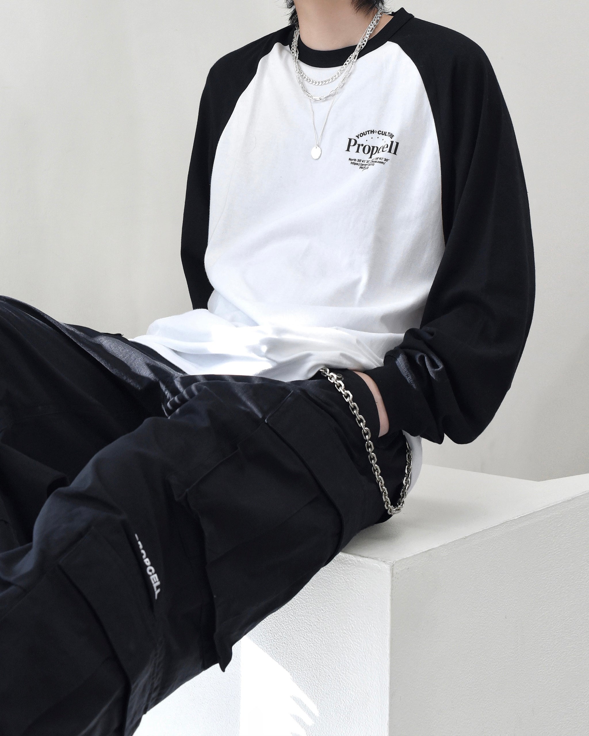 Youth Raglan Long Tee – PROPCELL