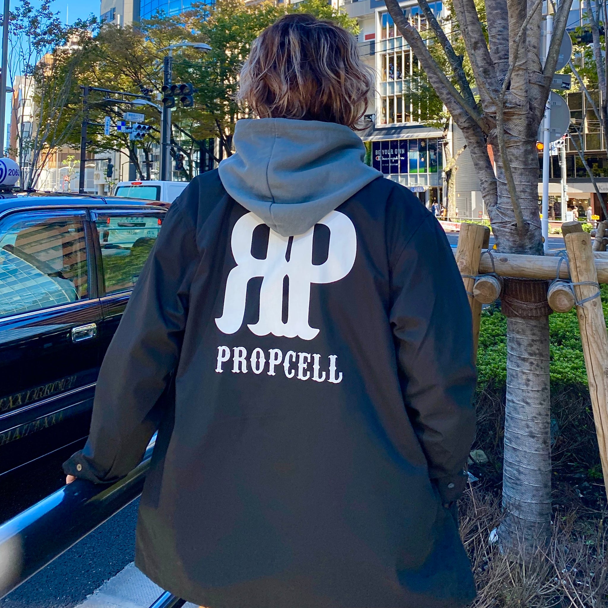 PROPCELL Coach Jacket ブラック